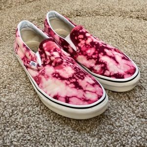Custom bleached vans.